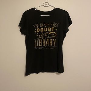 Black Harry Potter t-shirt